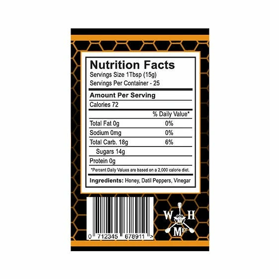 World Honey Market Datil Sting Hot Honey, 12oz - DS-5097 - Food 3 World Honey Market Datil Sting Hot Honey, 12oz - DS-5097 - Food - Image 3