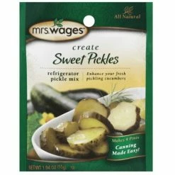 Mrs. Wages Sweet Pickle Refrigerator Mix, 1.94 oz. - Canning Ingredients