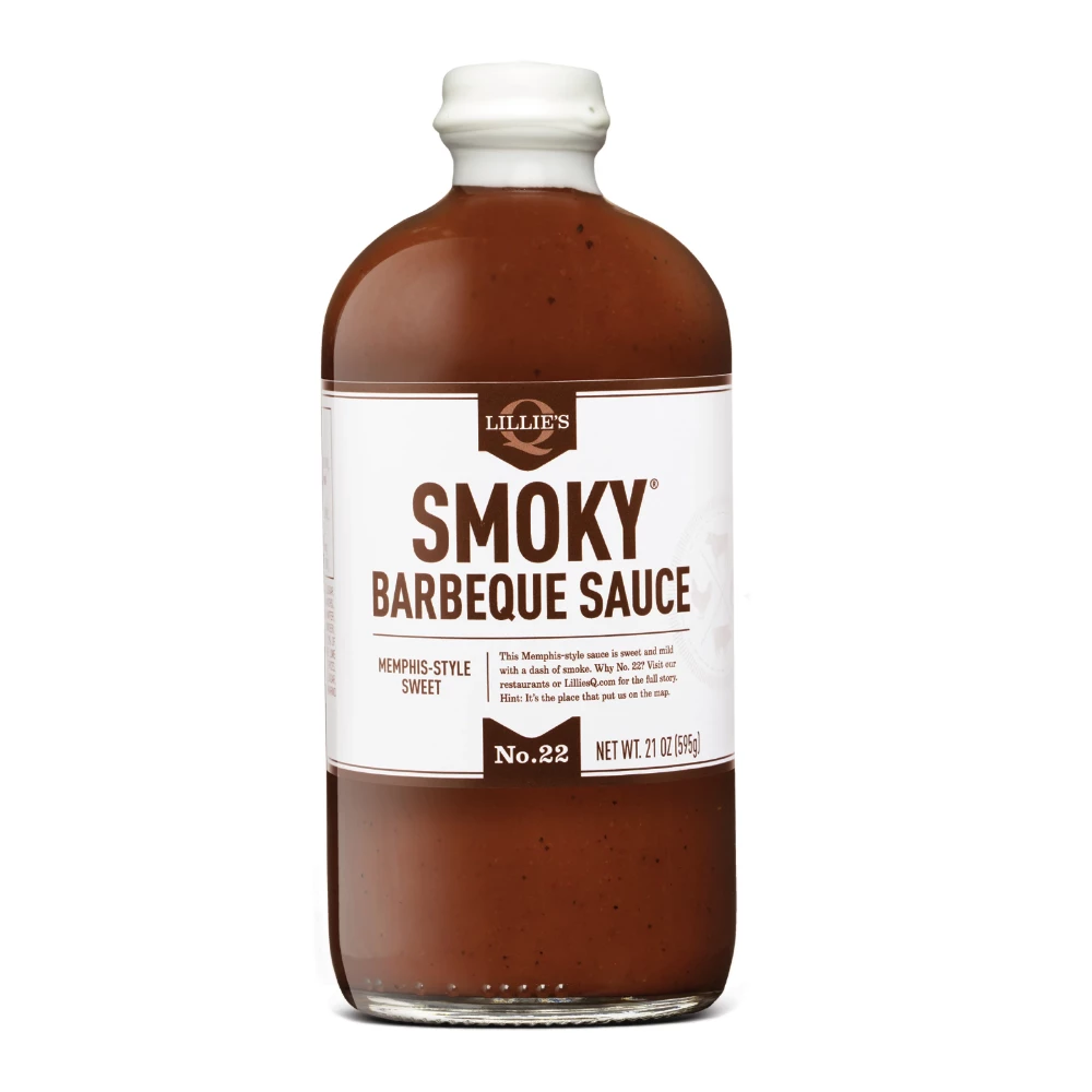 Lillie's Q Smoky BBQ Sauce, 21 oz. - Condiments & Sauces 1 Lillie's Q Smoky BBQ Sauce, 21 oz. - Condiments & Sauces