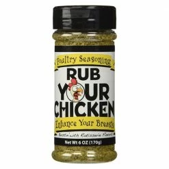 Various Brands Rub Your Chicken Poultry Seasoning, 6 oz. - Spices & Seasonings