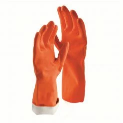 Libman Premium Reusable Latex Gloves 1-pack, Medium - Cleaning & Janitorial Supplies