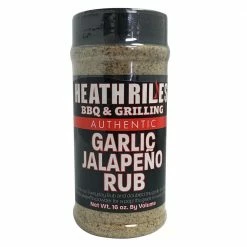 Heath Riles BBQ Garlic Jalapeno Rub, 16 oz. - Spices & Seasonings