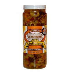 Louie's Mild Muffuletta Salad, 16. oz. - Pickles & Relishes