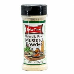 Various Brands Spice Time Mustard Powder, 2.5 oz. - Spices & Seasonings