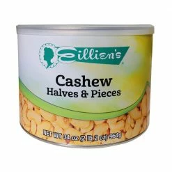 Eillien's Salted Cashew Halves and Pieces, 34 oz. - Cashews