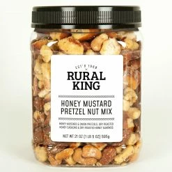 Rural King Honey Mustard Pretzel Mix, 21oz - Pretzels