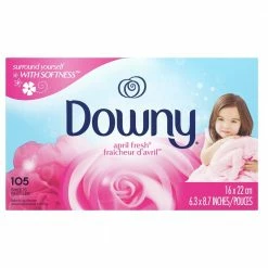 Tide Downy Dryer Sheets, April Fresh Scent, 105 Sheets - 80356057 - Laundry Detergent