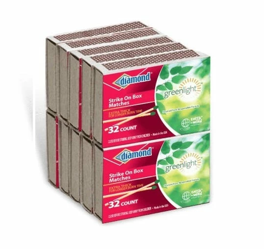 Diamond Strike On Box Matches - Kitchen Essentials 2 Diamond Strike On Box Matches - Kitchen Essentials - Image 2