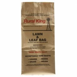 Duro 2 Ply Lawn & Leaf Paper Bags, 5 Pack - 49848 - Trash Bags