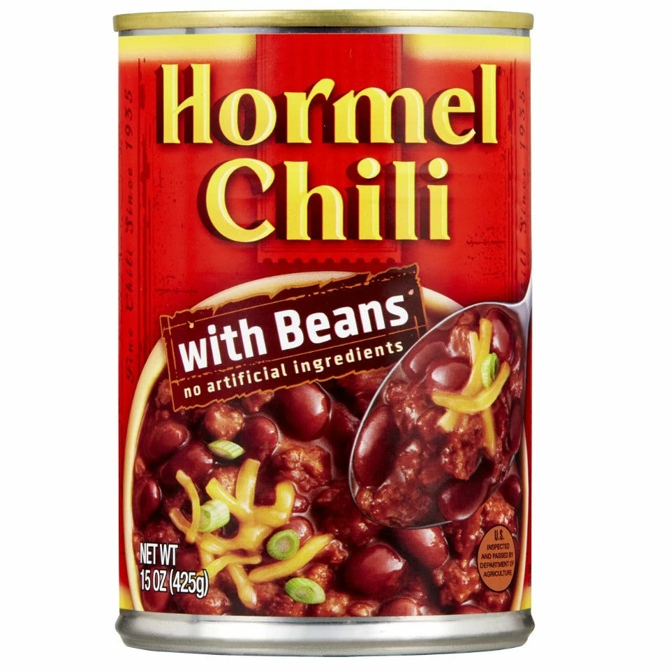 Hormel Chili with Beans, 15 oz. - Canned Goods & Soups 1 Hormel Chili with Beans, 15 oz. - Canned Goods & Soups