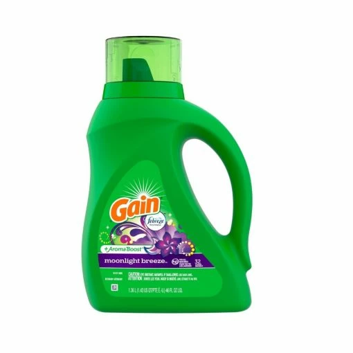 Gain Liquid 2x HEC 32 Loads, Moonlight Breeze Scent, 46 Fl. Oz. - 80364944 - Laundry Detergent 6 Gain Liquid 2x HEC 32 Loads, Moonlight Breeze Scent, 46 Fl. Oz. - 80364944 - Laundry Detergent -Food & Household Goods Sales 0d58945804049d0754778ecd27c8a3d00c4d1214 2022018869