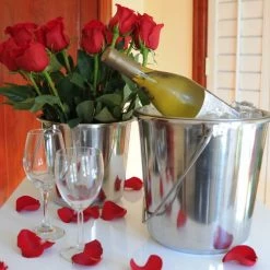 AmeriHome Small Stainless Steel Bucket 3 Piece Set - SSB132SET - Baskets -Food & Household Goods Sales 0d85863e830df22e127263911743f5eb5453b09c amerihome small stainless steel bucket set 3 piece ssb132set 3