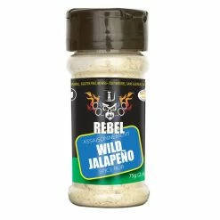 Aubrey D. Rebel Wild Jalapeno Dry Spice Rub, 2.65 oz. - Condiments & Sauces