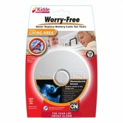 Kidde P3010L Worry-Free Living Area 10 yr Sealed Battery Smoke Alarm - 21010164 - Detectors & Alarms