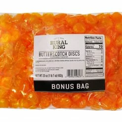 Rural King Butterscotch Discs BONUS BAG - Candy & Gum