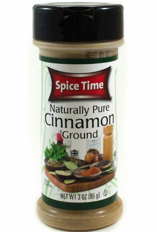 Various Brands Spice Time Ground Cinnamon, 3 oz. - Spices & Seasonings 1 Various Brands Spice Time Ground Cinnamon, 3 oz. - Spices & Seasonings