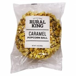 Rural King Caramel Popcorn Ball, 4 oz.