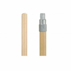 Libman 60" Zinc Thread Wood Handle - Brooms & Mops