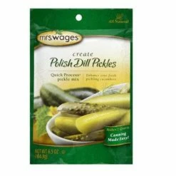 Mrs. Wages Polish Dill Pickle Quick Process Mix, 6.5 oz. - Canning Ingredients