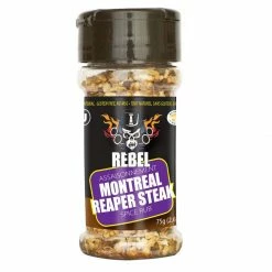 Aubrey D. Rebel Montreal Reaper Steak Dry Rub, 2.65 oz. - Condiments & Sauces