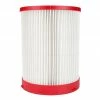 Milwaukee Large Wet/Dry Shop Vacuum HEPA Filter, 1 Pack - 49-90-1977 - Dry Vacs