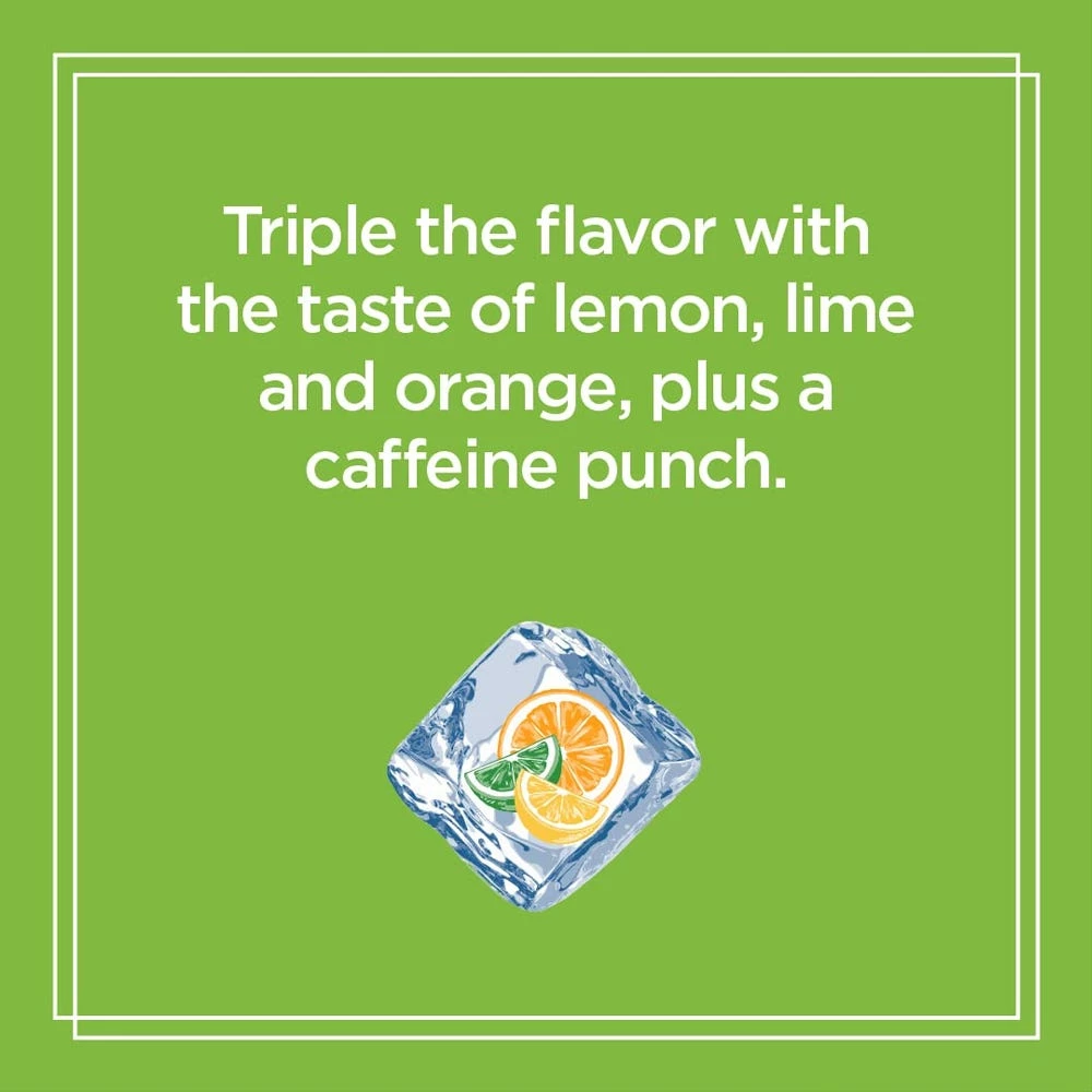 Sparkling Ice +Caffeine Citrus Twist Sparkling Water, 16 oz. 4 Sparkling Ice +Caffeine Citrus Twist Sparkling Water, 16 oz. - Image 4