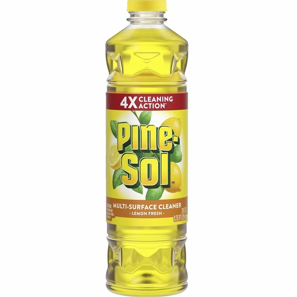 Pine Sol Pine-Sol Multi-Surface Cleaner, Lemon Fresh, 28 Fluid Ounce Bottle 40187 - All-Purpose Cleaners 1 Pine Sol Pine-Sol Multi-Surface Cleaner, Lemon Fresh, 28 Fluid Ounce Bottle 40187 - All-Purpose Cleaners