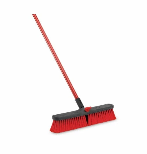 Libman 18" Multi-Surface Push Broom - Brooms & Mops 1 Libman 18" Multi-Surface Push Broom - Brooms & Mops