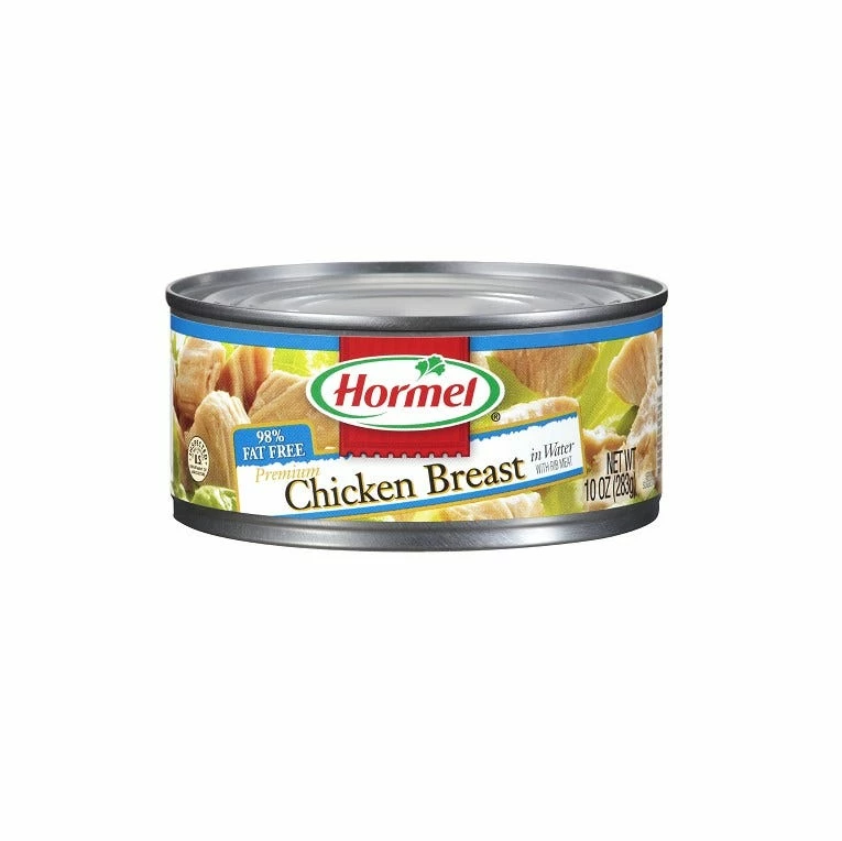 Hormel Premium Chunk Chicken Breast, 10 oz. - Microwave Meals 1 Hormel Premium Chunk Chicken Breast, 10 oz. - Microwave Meals