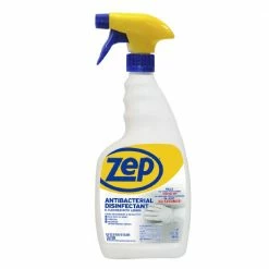 Zep Antibacterial Disinfectant & Cleaner with Lemon, 32 oz - ZUBAC32 - Surface Cleaners
