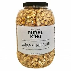 Rural King Caramel Popcorn Barrel, 32 oz.