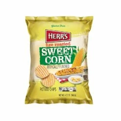 Herr's Fire Roasted Sweet Corn Potato Chips, 6.5 oz. - Chips & Crackers