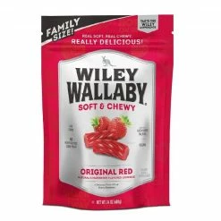 Wiley Wallaby Australian Style Red Licorice, 24oz.