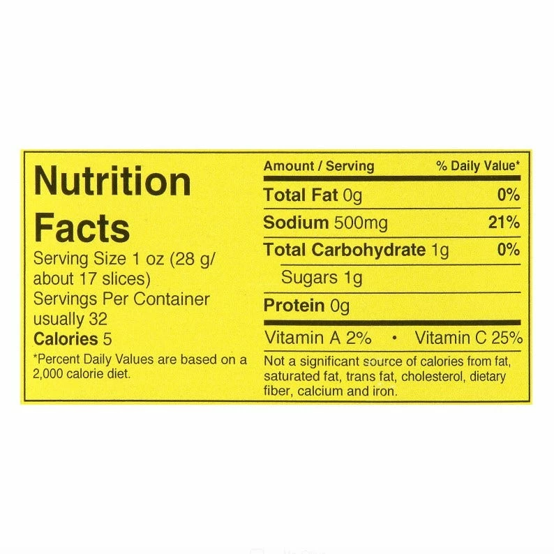 Mt. Olive Jalapeno Slices Fresh Pack, 64 oz. Jar - Canned Goods & Soups 2 Mt. Olive Jalapeno Slices Fresh Pack, 64 oz. Jar - Canned Goods & Soups - Image 2