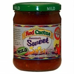 Red Cactus Sweet Mild Salsa, 16 oz. Jar - Dips & Salsa