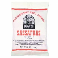 Claeys Old Fashioned Sassafras Hard Candies, 6 oz. - Hard Candy & Lollipops