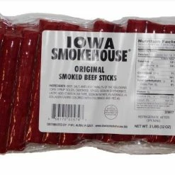 Iowa Smokehouse Original Smoked Beef Sticks IS-SBS2 - Jerky