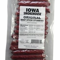 Iowa Smokehouse Original Beef Stick Stubbies IS-8BSTO - Jerky