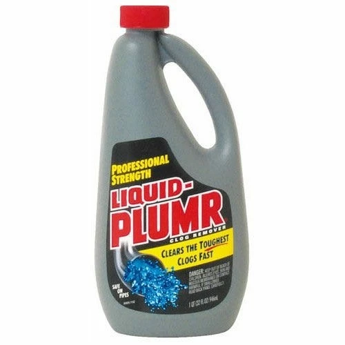 Various Brands Liquid Plumr Professional Strength Clog Remover 32 oz 243 - All-Purpose Cleaners 1 Various Brands Liquid Plumr Professional Strength Clog Remover 32 oz 243 - All-Purpose Cleaners