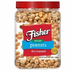 Fisher Nuts Dry Roasted, 36 oz. - Nuts & Seeds