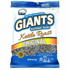 Giants Kettle Roast Salty & Sweet Sunflower Seeds, 5oz. - Salty Snacks