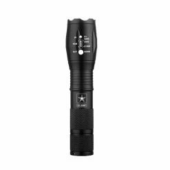 Us Army Aluminum Tactical Flashlight 23836US - Flashlights