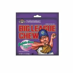 Various Brands Big League Chew Ground Ball Grape™ Bubble Gum, 2.12 oz.