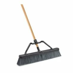Libman 24" Industrial Grade Rough Surface Push Broom - Brooms & Mops