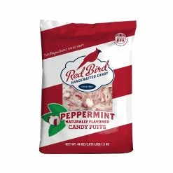 Red Bird Soft Peppermint Candy Puffs, 46 oz. - Mints