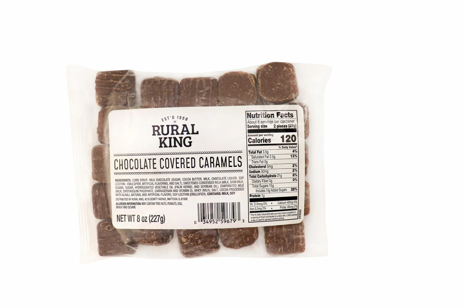 Rural King Chocolate Covered Caramels - Candy & Gum 1 Rural King Chocolate Covered Caramels - Candy & Gum