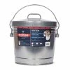 Behrens Galvanized Steel Storage Can with Locking Lid, 6 Gallon - 00108K - Food Storage