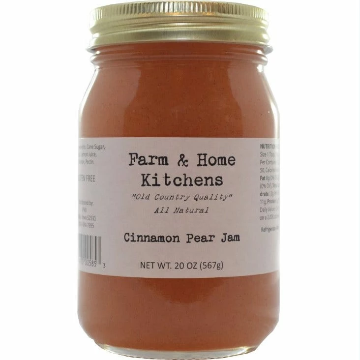 Farm & Home Kitchens Cinnamon Pear Jam, 20 oz. - Jams & Jellies 1 Farm & Home Kitchens Cinnamon Pear Jam, 20 oz. - Jams & Jellies