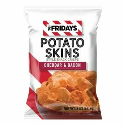 TGIF Potato Skins Style Crisps - Cheddar And Bacon, 3 oz. - Chips & Crackers