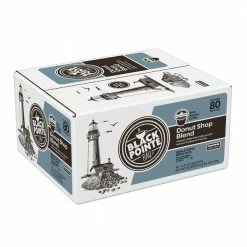 Black Pointe Bay Donut Shop Single Serve Coffee Cups, 80 Count